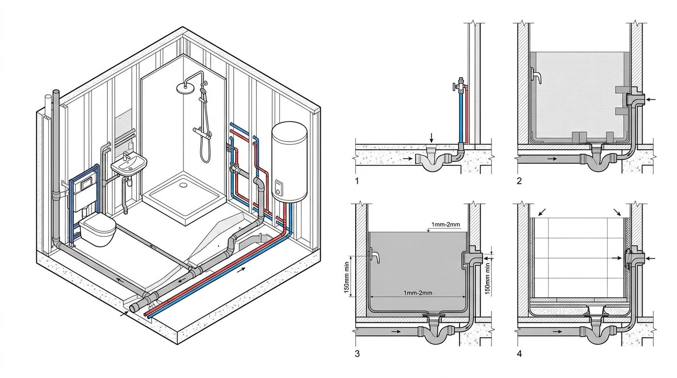 Ingénierie et excellence : Le guide technique pour une rénovation salle de bain pérenne 2 rénovation salle de bain